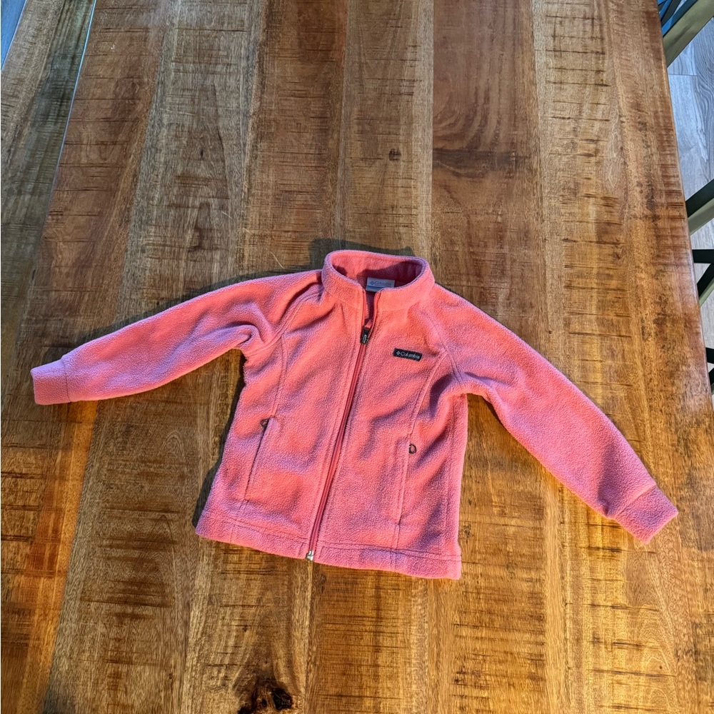 Kids Pink Fleece Jacket